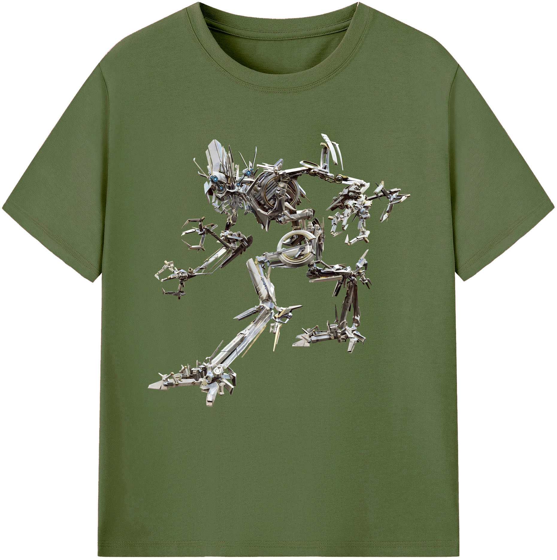（画像用） Transformers トランスフォーマー 綿100％半袖Tシャツ（フロントプリント）